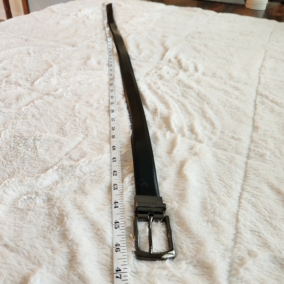 Dockers Men's Leather Reversible Belt Black Brown Business Office OS - Picture 4 of 8